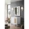 James Martin Vanities Addison 30in Single Vanity, Glossy White w/ 3 CM Ethereal Noctis Top E444-V30-GW-3ENC - alternate 2